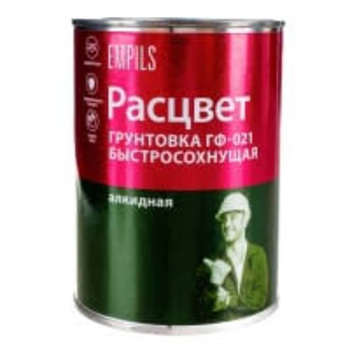 Грунтовка быстросохнущая ГФ-021 РАСЦВЕТ 1кг8